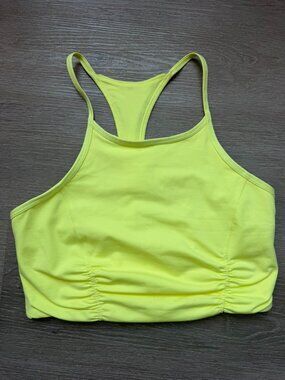 Free People Movement You’re a Peach Cami- size small, neon yellow